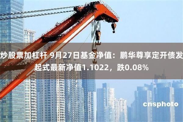 炒股票加杠杆 9月27日基金净值：鹏华尊享定开债发起式最新净值1.1022，跌0.08%