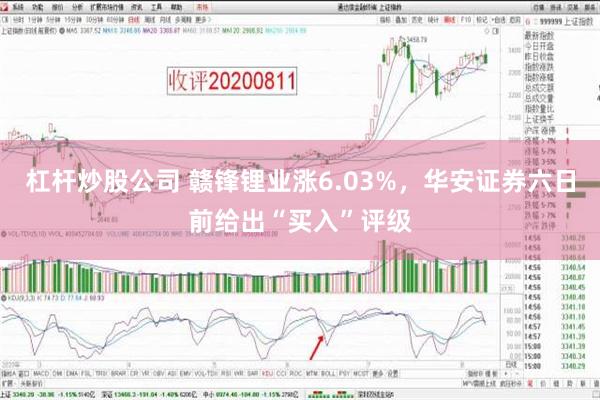 杠杆炒股公司 赣锋锂业涨6.03%，华安证券六日前给出“买入”评级